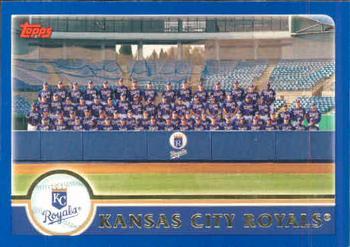 #643 Kansas City Royals - Kansas City Royals - 2003 Topps Baseball