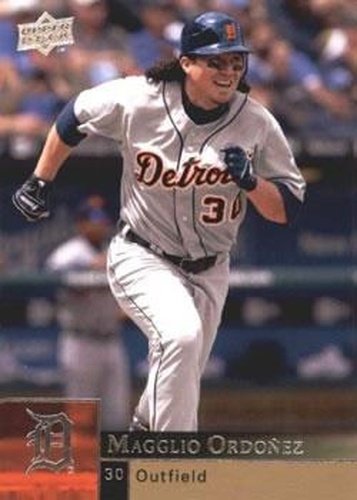 #643 Magglio Ordonez - Detroit Tigers - 2009 Upper Deck Baseball