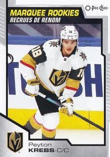 #643 Peyton Krebs - Vegas Golden Knights - 2020-21 O-Pee-Chee Update Hockey