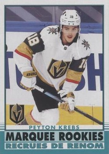 #643 Peyton Krebs - Vegas Golden Knights - 2020-21 O-Pee-Chee Update Retro Hockey