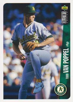 #643 Todd Van Poppel - Oakland Athletics - 1996 Collector's Choice Baseball