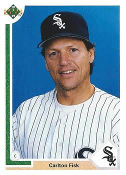 #643 Carlton Fisk - Chicago White Sox - 1991 Upper Deck Baseball