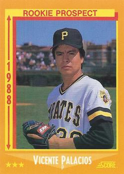 #643 Vicente Palacios - Pittsburgh Pirates - 1988 Score Baseball