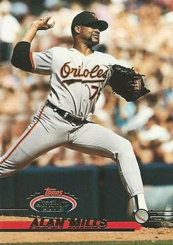 #643 Alan Mills - Baltimore Orioles - 1993 Stadium Club Baseball