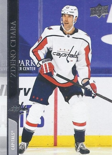 #644 Zdeno Chara - Washington Capitals - 2020-21 Upper Deck Hockey