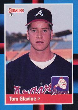 #644 Tom Glavine - Atlanta Braves - 1988 Donruss Baseball