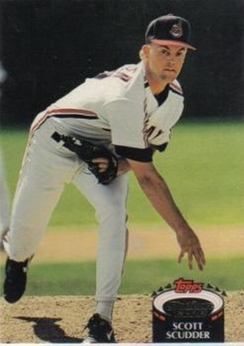 #644 Scott Scudder - Cleveland Indians - 1992 Stadium Club Baseball