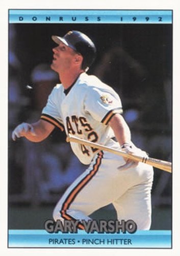 #644 Gary Varsho - Pittsburgh Pirates - 1992 Donruss Baseball