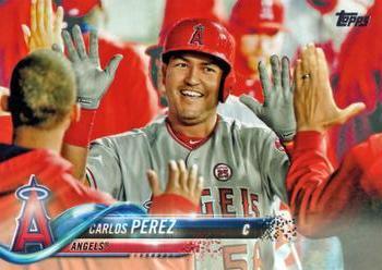 #644 Carlos Perez - Los Angeles Angels - 2018 Topps Baseball