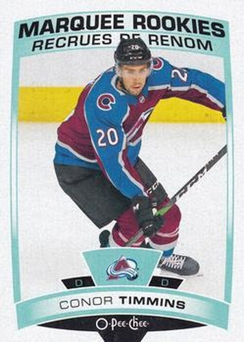 #644 Conor Timmins - Colorado Avalanche - 2019-20 O-Pee-Chee Update Hockey