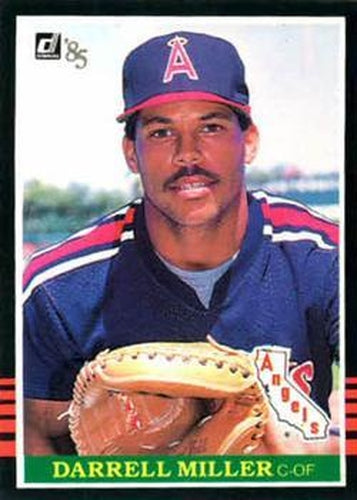 #644 Darrell Miller - California Angels - 1985 Donruss Baseball
