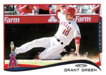 #644 Grant Green - Los Angeles Angels - 2014 Topps Baseball