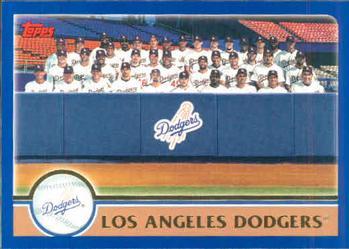 #644 Los Angeles Dodgers - Los Angeles Dodgers - 2003 Topps Baseball