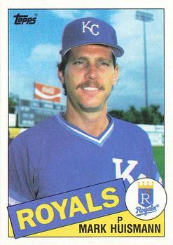 #644 Mark Huismann - Kansas City Royals - 1985 Topps Baseball