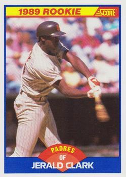 #644 Jerald Clark - San Diego Padres - 1989 Score Baseball
