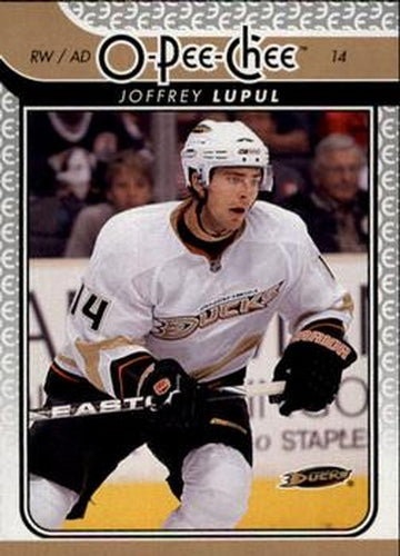 #644 Joffrey Lupul - Anaheim Ducks - 2009-10 O-Pee-Chee Hockey