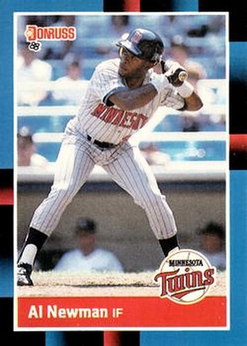 #645 Al Newman - Minnesota Twins - 1988 Donruss Baseball