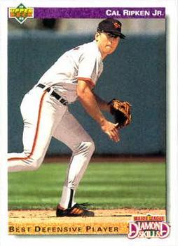 #645 Cal Ripken Jr. - Baltimore Orioles - 1992 Upper Deck Baseball