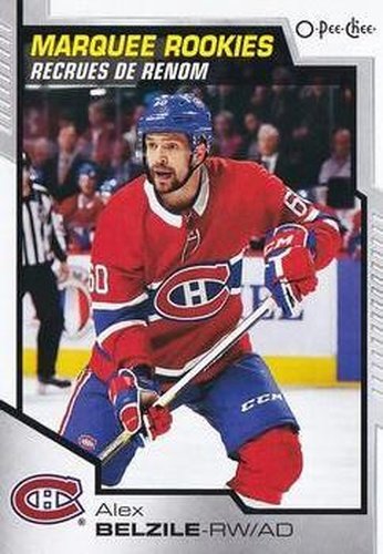 #645 Alex Belzile - Montreal Canadiens - 2020-21 O-Pee-Chee Update Hockey