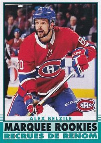 #645 Alex Belzile - Montreal Canadiens - 2020-21 O-Pee-Chee Update Retro Hockey