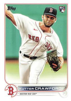 #645 Kutter Crawford - Boston Red Sox - 2022 Topps Baseball