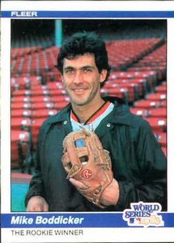 #645 Mike Boddicker WS - Baltimore Orioles - 1984 Fleer Baseball