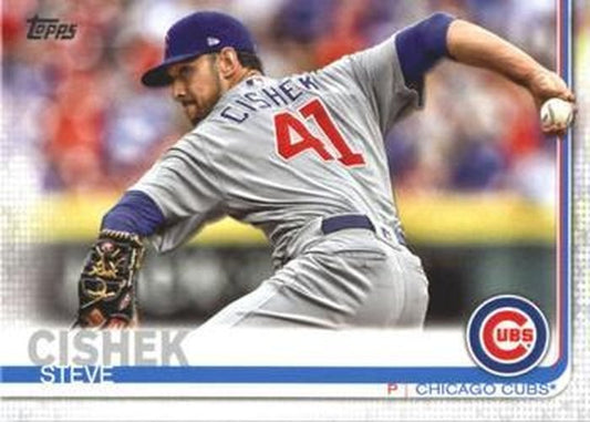 #645 Steve Cishek - Chicago Cubs - 2019 Topps Baseball