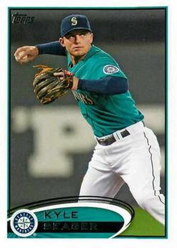 #645 Kyle Seager - Seattle Mariners - 2012 Topps Baseball