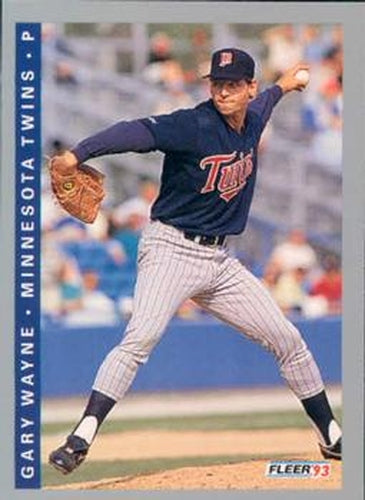 #645 Gary Wayne - Minnesota Twins - 1993 Fleer Baseball