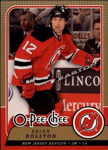 #646 Brian Rolston - New Jersey Devils - 2008-09 O-Pee-Chee Hockey