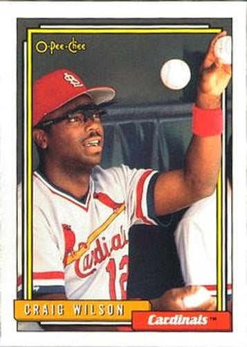 #646 Craig Wilson - St. Louis Cardinals - 1992 O-Pee-Chee Baseball