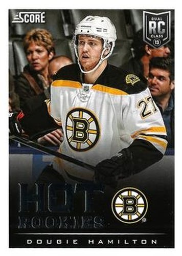 #646 Dougie Hamilton - Boston Bruins - 2013-14 Score Hockey