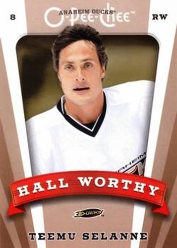 #646 Teemu Selanne - Anaheim Ducks - 2006-07 O-Pee-Chee Hockey
