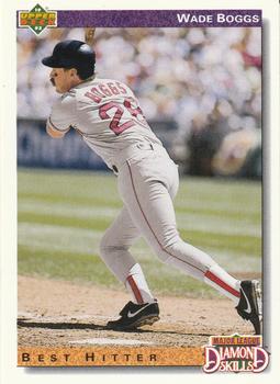 #646 Wade Boggs - Boston Red Sox - 1992 Upper Deck Baseball