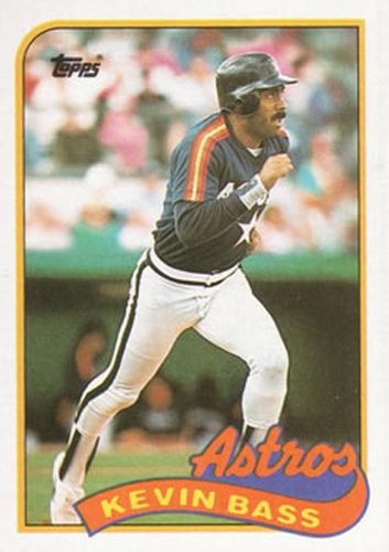 #646 Kevin Bass - Houston Astros - 1989 Topps Baseball
