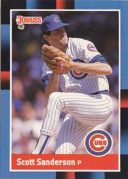 #646 Scott Sanderson - Chicago Cubs - 1988 Donruss Baseball