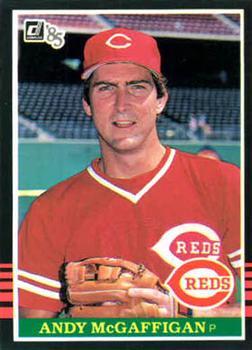 #646 Andy McGaffigan - Cincinnati Reds - 1985 Donruss Baseball