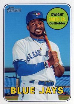 #646 Dwight Smith Jr. - Toronto Blue Jays - 2018 Topps Heritage Baseball