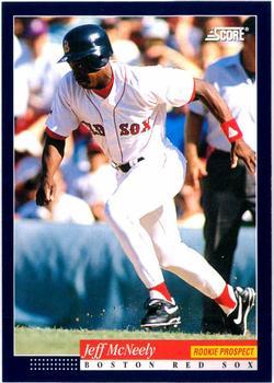 #646 Jeff McNeely - Boston Red Sox -1994 Score Baseball