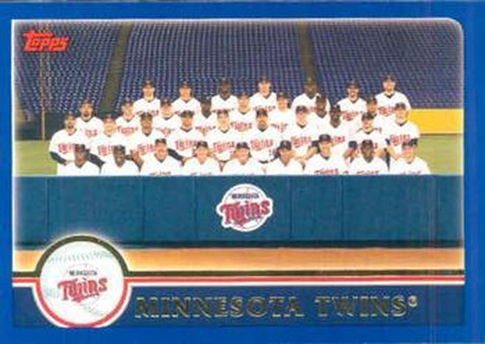 #646 Minnesota Twins - Minnesota Twins - 2003 Topps Baseball