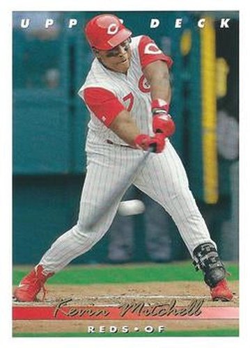 #646 Kevin Mitchell - Cincinnati Reds - 1993 Upper Deck Baseball