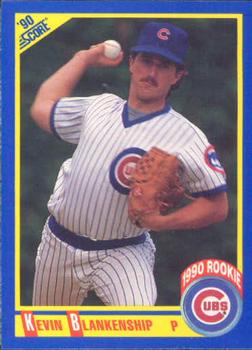 #646 Kevin Blankenship - Chicago Cubs - 1990 Score Baseball