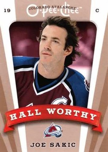 #647 Joe Sakic - Colorado Avalanche - 2006-07 O-Pee-Chee Hockey