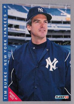 #647 Tim Burke - Cincinnati Reds - 1993 Fleer Baseball