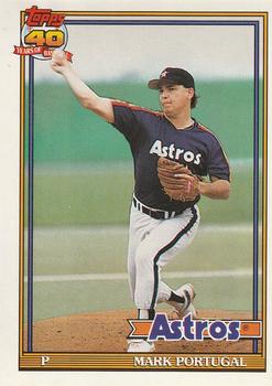 #647 Mark Portugal - Houston Astros - 1991 O-Pee-Chee Baseball