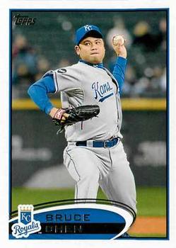 #647 Bruce Chen - Kansas City Royals - 2012 Topps Baseball
