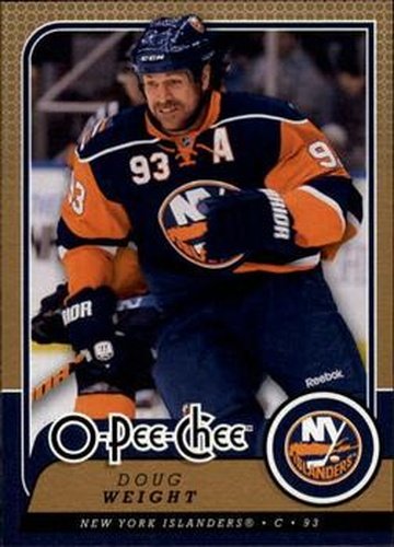 #647 Doug Weight - New York Islanders - 2008-09 O-Pee-Chee Hockey