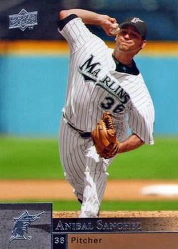 #647 Anibal Sanchez - Florida Marlins - 2009 Upper Deck Baseball