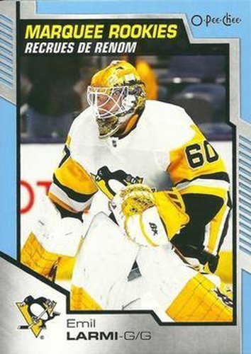 #647 Emil Larmi - Pittsburgh Penguins - 2020-21 O-Pee-Chee Update Blue Hockey