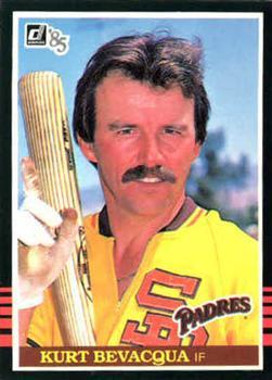 #647 Kurt Bevacqua - San Diego Padres - 1985 Donruss Baseball